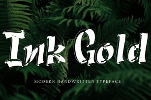 Ink Gold Font Download
