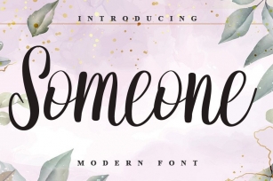 Someone Font Download