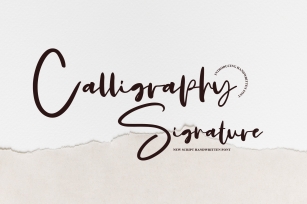 Calligraphy Signature Font Download