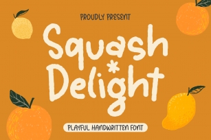 Squash Delight Font Download