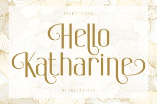 Hello Katharine Font Download