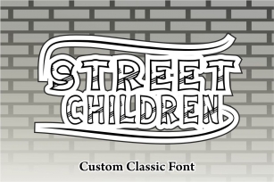 Street Children Font Download