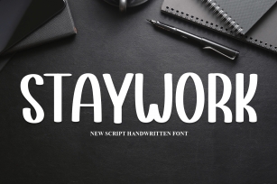 Staywork Font Download