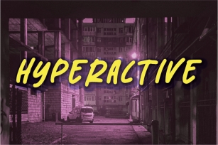 Hyperactive Font Download