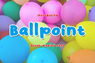 Ballpoint Font Download