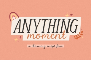 Anything Moment Font Download