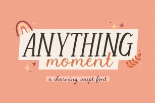 Anything Moment Font Download
