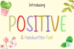 Positive Font Download