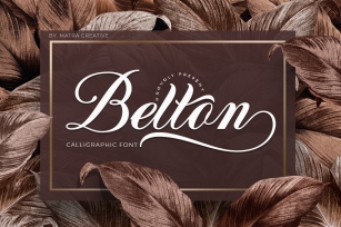 Belton Font Download