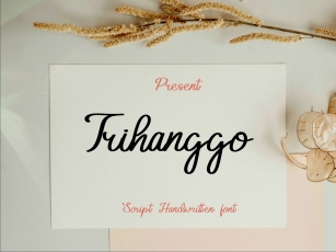 Trihanggo Font Download