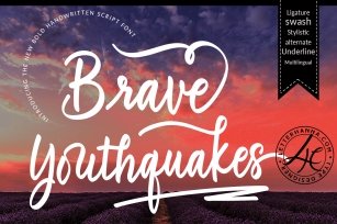 Brave Youthquakes Font Download