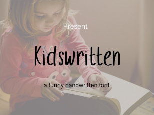Kidswritten Font Download