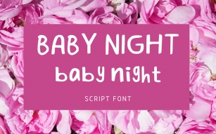 Baby Night Font Download