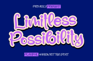 Limitless Possibility Font Download