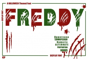 Freddy Font Download