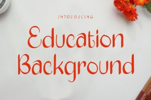 Education Background Font Download