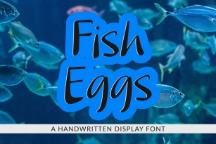 Fish Eggs Font Download
