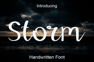 Storm Font Download