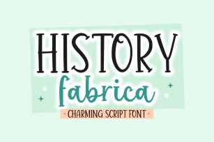 History Fabrica Font Download