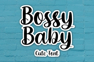 Bossy Baby Font Download