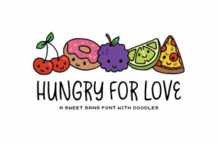 Hungry for Love Font Download