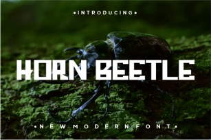 Horn Beetle Font Download
