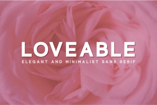 Loveable Font Download
