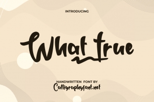 What True Font Download