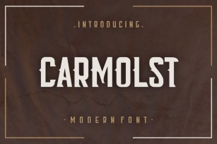 Carmolst Font Font Download