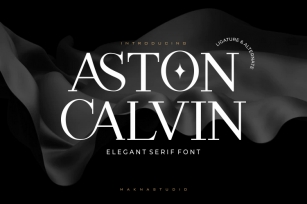 ASTON CALVIN Font Download