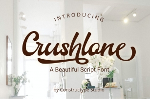 Crushlone Font Download