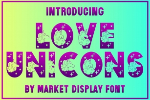 Love Unicorns Font Download