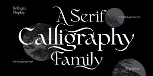 Bellagia Display Font Download