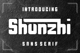 Shunzhi Font Font Download