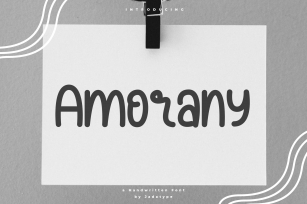 Amorany Font Download