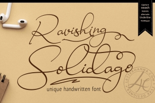 Ravishing Solidag Font Download