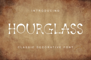 Hourglass Font Download