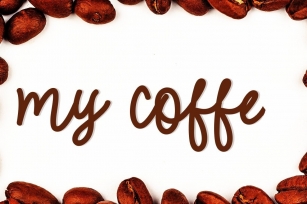 My Coffe Font Download