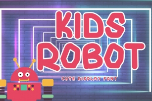 Kids Robot Font Download