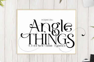 Angle Things Font Download