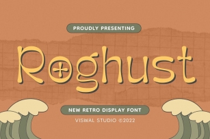 Roghust - Retro Font Font Download