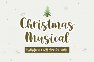 Christmas Musical Font Download
