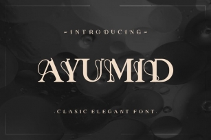 Ayumid Font Font Download