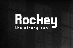 Rockey - Strong Font Font Download