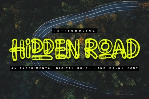 Hidden Road Font Download