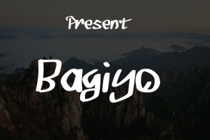 Bagiyo Font Download