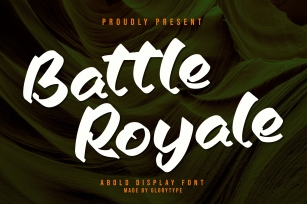 Battle Royale Font Download