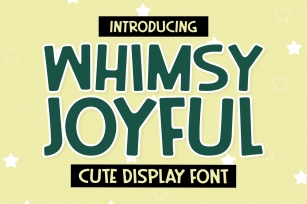 Whimsy Joyful Font Download