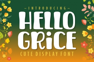 Hello Grice Font Download