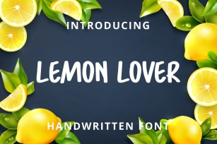 Lemon Lover Font Download